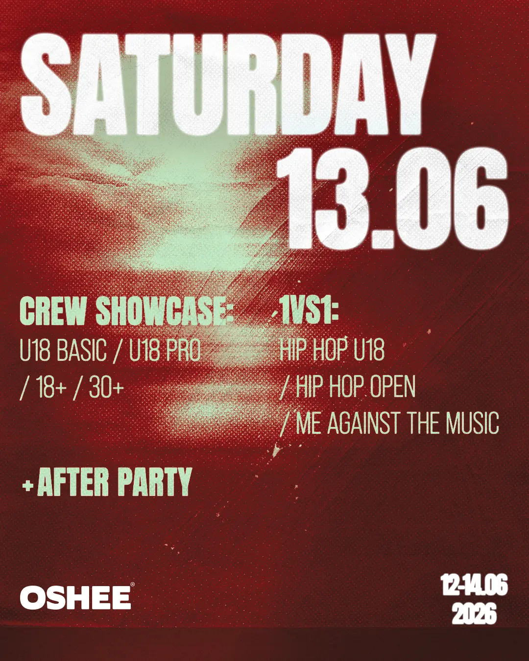 Harmonogram - Sobota